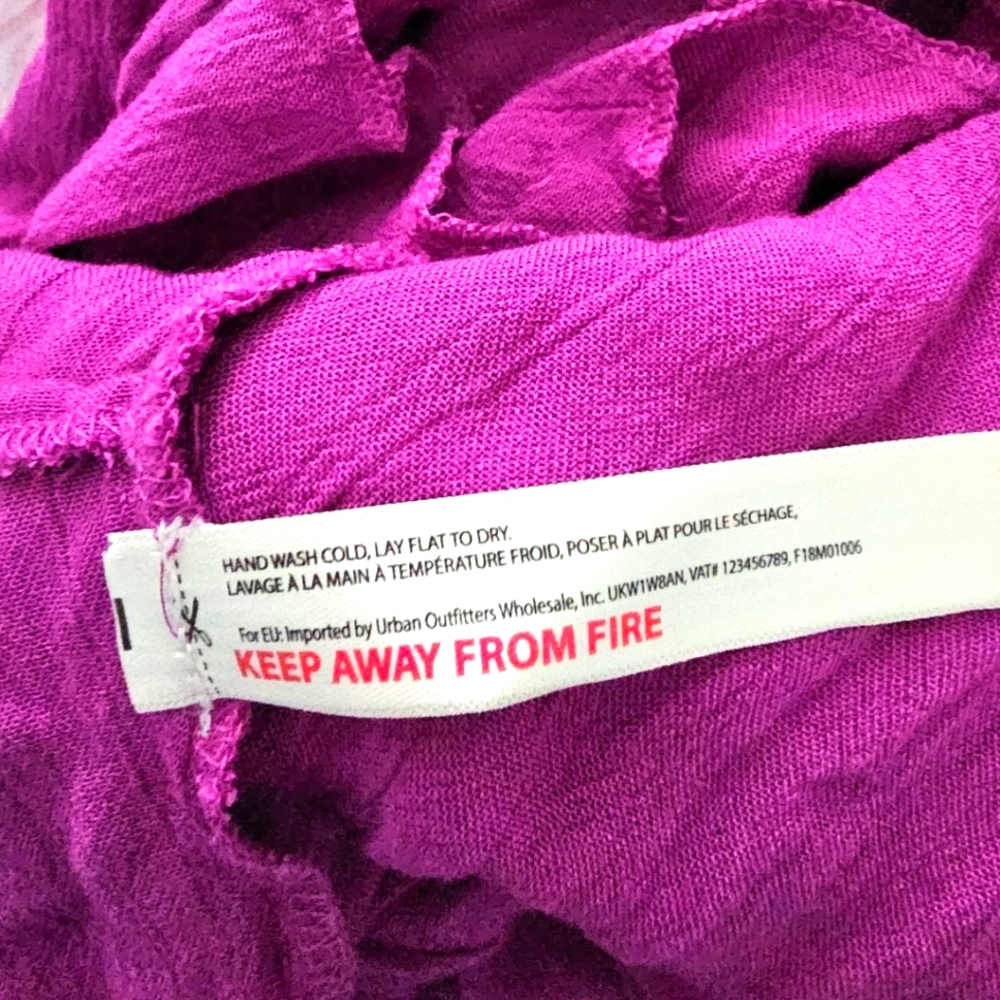 Nwot Free People One FP Adella dress in Red And Purple - Picture 13 of 15